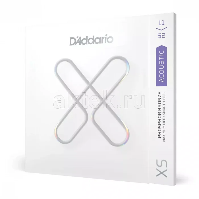 D'Addario XSAPB1152 комплект струн, калибр 11-52, Light