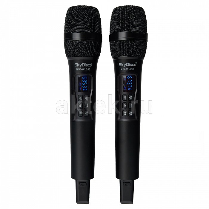 Беспроводные микрофоны с Bluetooth и аудиоприемником SkyDisco MIC-WL205 8