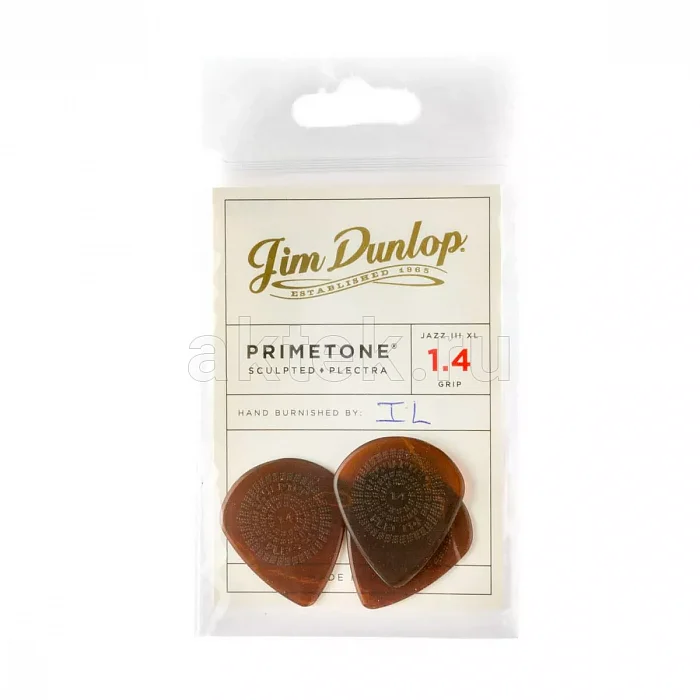 Dunlop 520P140 Primetone Jazz III XL медиаторы, 1,14 мм 4