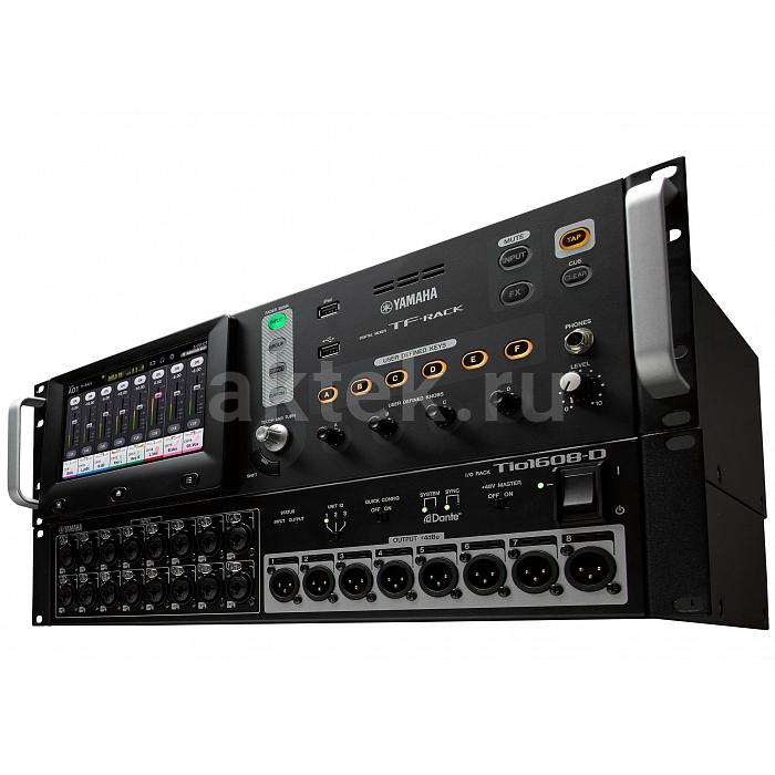 Yamaha TF-rack рэковый цифровой микшер, 40 каналов, 16×16, кейс 2