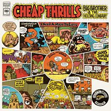 Виниловая пластинка BIG BROTHER AND THE HOLDING COMPANY - CHEAP THRILLS 180 GRAM BLACK VINYL 12"