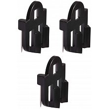 SHURE RPM40SVM/B Булавочное крепление с липучками для TwinPlex, 3 шт