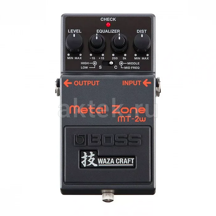 Boss MT-2W Metal Zone Waza Craft педаль эффектов