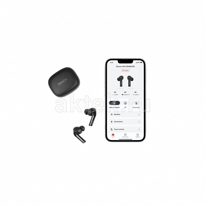 DENON AH-C840NCW Black беспроводные наушники 8