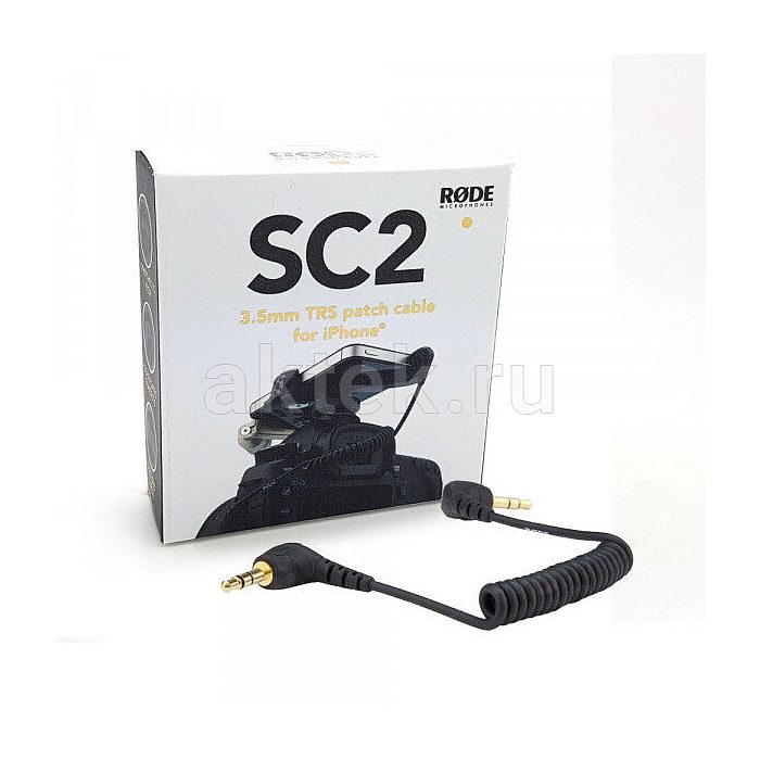 RODE SC2 аудиошнур с разъемом miniJack 3,5 мм TRS для подключения 6