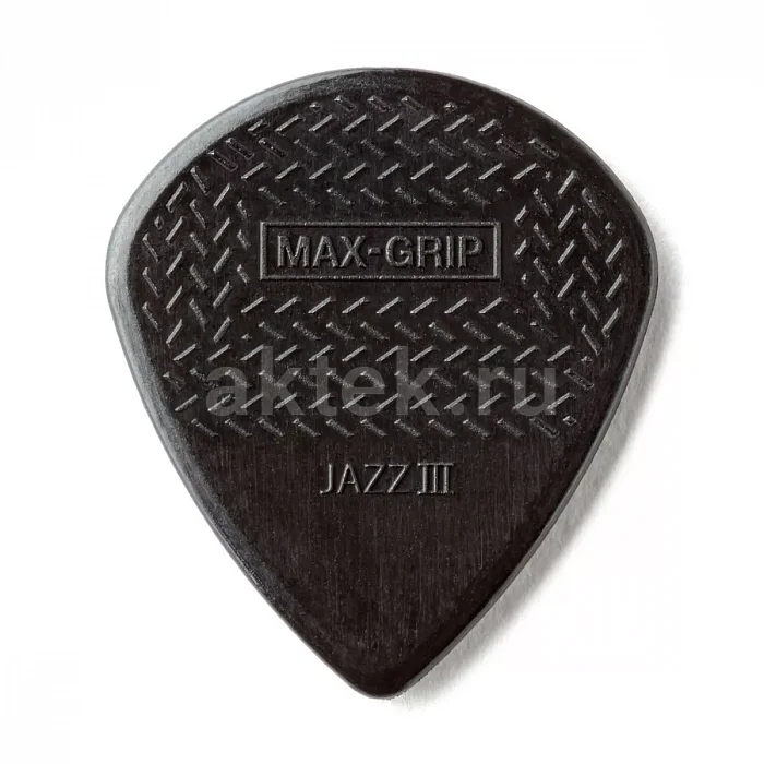 Dunlop 471R3S Max-Grip Jazz III Stiffo медиаторы, нейлон, 1,38 мм