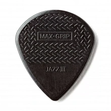 Dunlop 471R3S Max-Grip Jazz III Stiffo медиаторы, нейлон, 1,38 мм