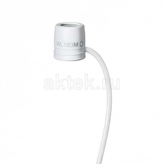 Shure WL183MW/O-TQG White всенаправленный электретный петличный микрофон TQG/TA4F
