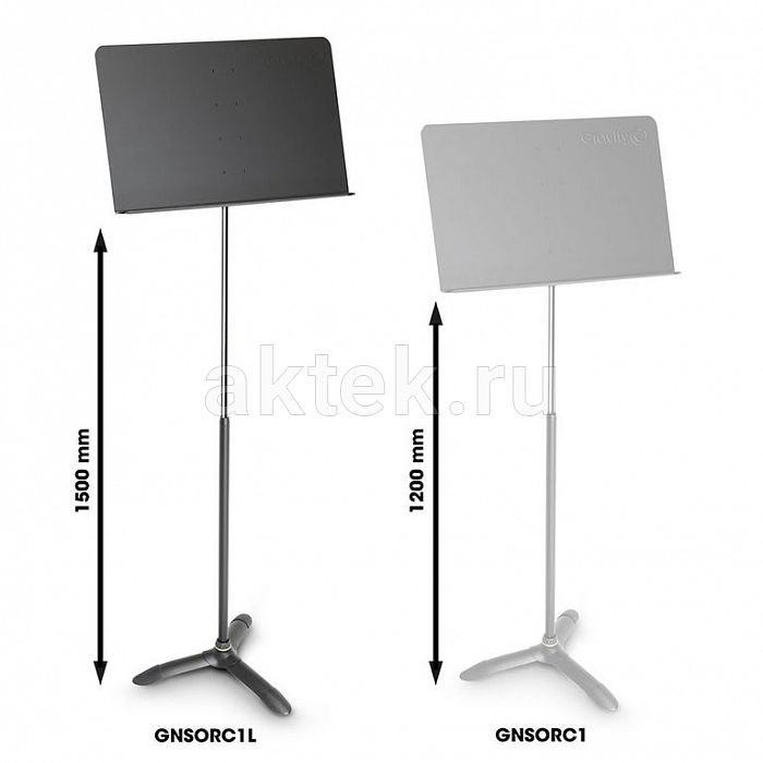 Gravity NS ORC 1 L пюпитр 655–1500мм нагрузка 2,5кг 9