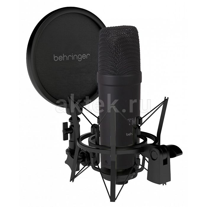 Behringer TM1 DARK EDITION cтудийный конденсаторный микрофон, чёрный 3