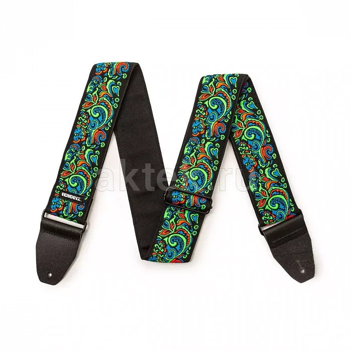 Dunlop JH27 Hendrix Backlight Love Drops гитарный ремень 2