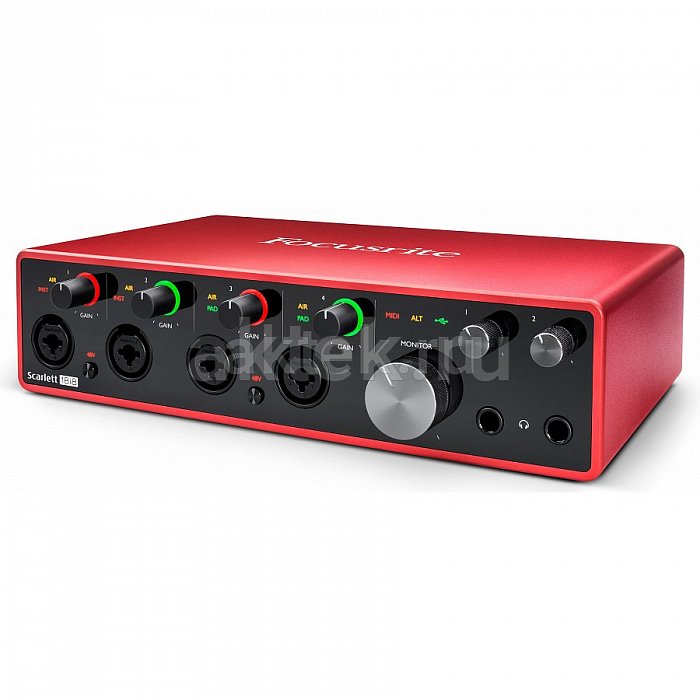 Аудио интерфейс USB FOCUSRITE Scarlett 18i8 3rd Gen 4
