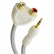 AudioQuest FLX-Mini/RCA Adaptor (3.5M - 2xRCA-F) аудиопереходник