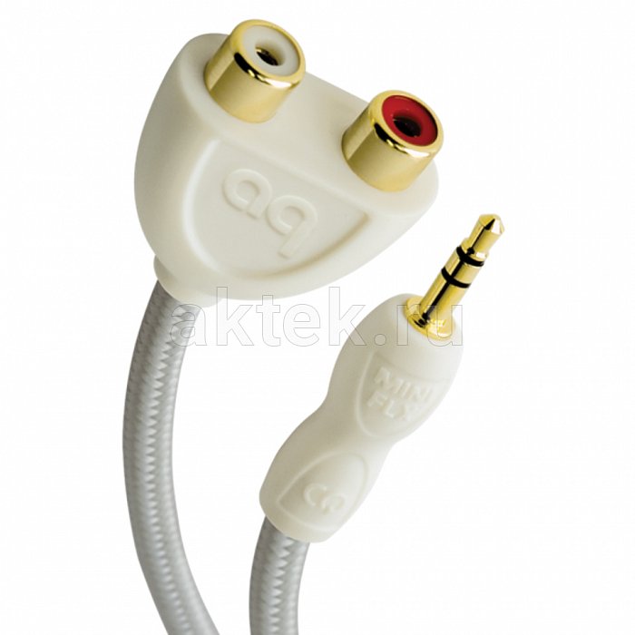 AudioQuest FLX-Mini/RCA Adaptor (3.5M - 2xRCA-F) аудиопереходник