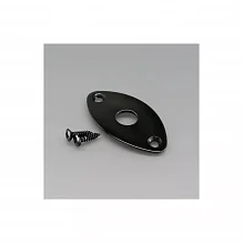 Gotoh JCB-2-B площадка гитарного разъёма, 2 винта, чёрная