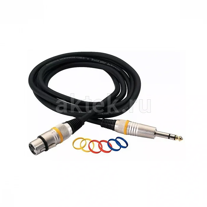 Rockcable RCL 30386 D6 F BA балансный кабель XLR–Jack