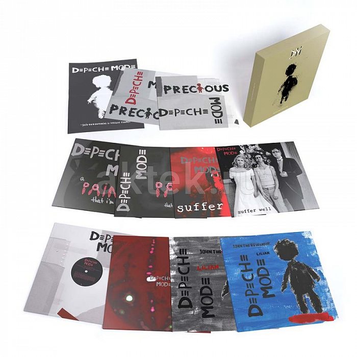 Виниловый бокс-сет DEPECHE MODE - PLAYING THE ANGEL - THE 12" SINGLES BLACK VINYL 12" BOX SET
