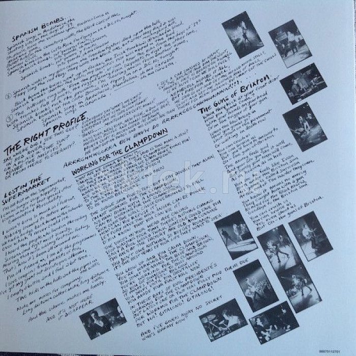Виниловая пластинка THE CLASH - LONDON CALLING 180 GRAM BLACK VINYL 12" 6