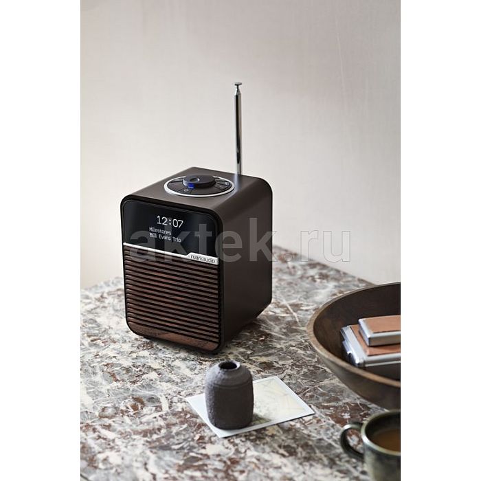 Ruark Audio R1 MK4 Espresso DAB+/FM-радио Bluetooth 75мм/9Вт