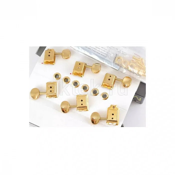 Gotoh SDS510-05M-G-(L6) закрытые гитарные колки, 6 слева, передача 1:15 3