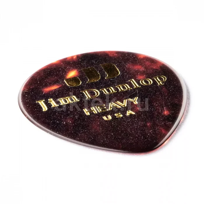 Dunlop 485P05HV Celluloid Shell Teardrop Heavy медиаторы, целлулоид, 12 шт 2