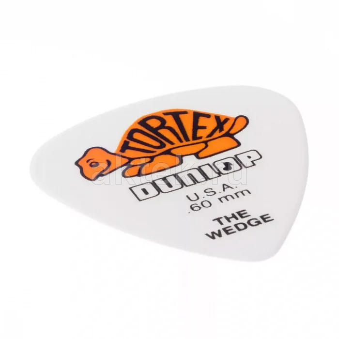 Dunlop 424P060 Tortex Wedge 12Pack медиаторы, 0,6 мм, 12 шт 2