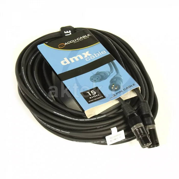 ADJ AC-DMX3/15 кабель DMX, 15 м 2