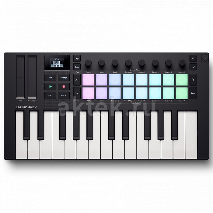 MIDI клавиатура Novation Launchkey Mini 25 MK4