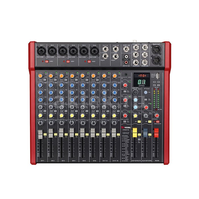 VOLTA STARLET 62 аналоговый микшерный пульт, Bluetooth, USB