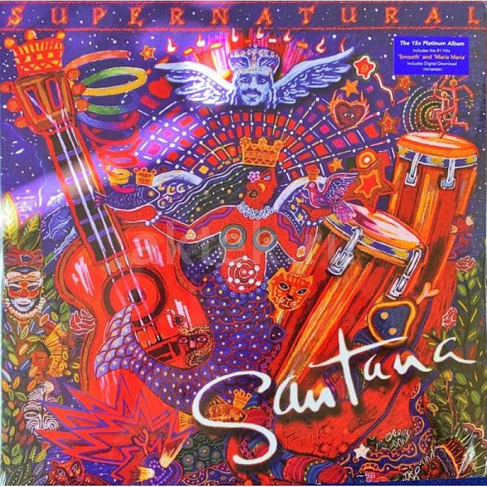 Виниловая пластинка SANTANA - SUPERNATURAL 180 GRAM BLACK VINYL 12"