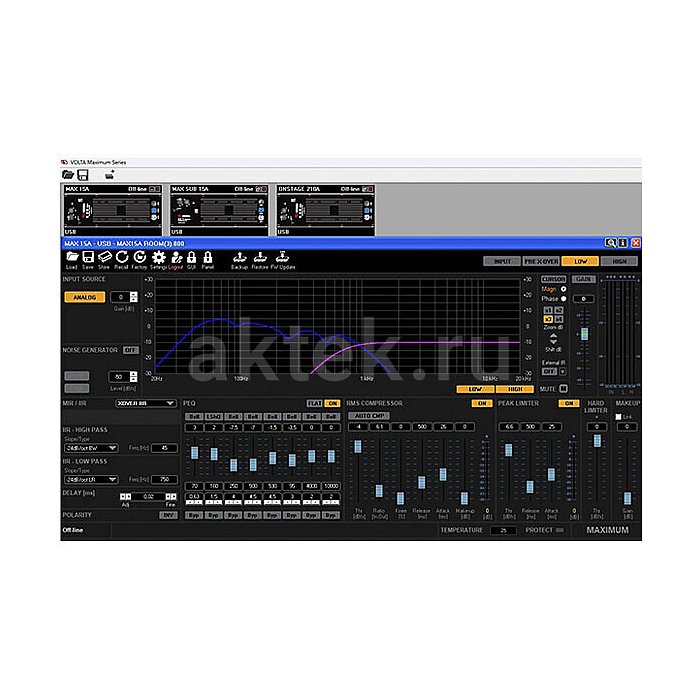 VOLTA MAX 10A активная акустическая система, 300 Вт RMS 5