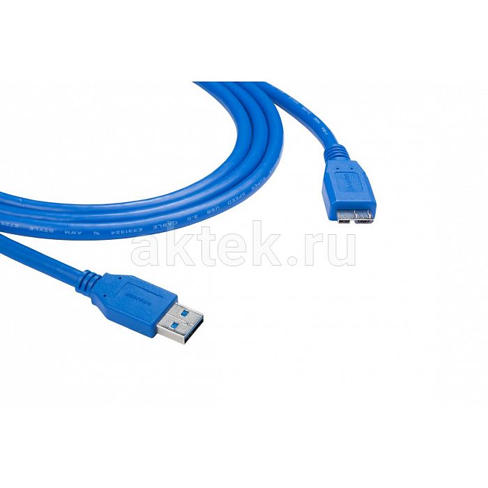 Kramer C-USB3/MicroB-3 USB3.0-кабель USB-A-M–USB-Micro-B-M 0.9м
