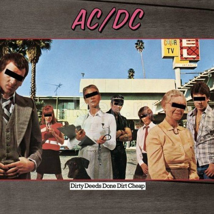 Виниловая пластинка AC/DC - DIRTY DEEDS DONE DIRT CHEEP 180 GRAM BLACK VINYL 12"