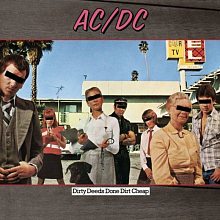 Виниловая пластинка AC/DC - DIRTY DEEDS DONE DIRT CHEEP 180 GRAM BLACK VINYL 12"