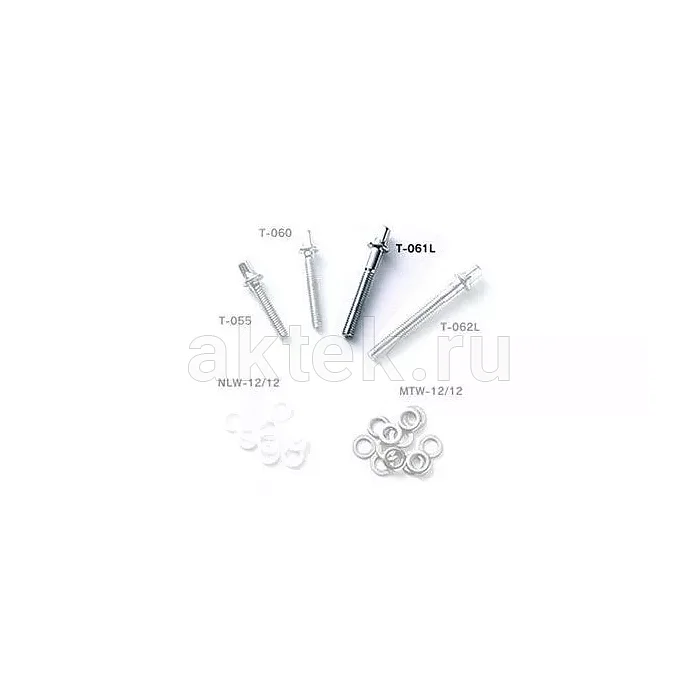Pearl T-061L/6 натяжные винты барабана M5,8×47 мм, 6 шт