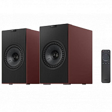 KEF CODA W Vintage Burgundy полочная акустика, Bluetooth, 200 Вт