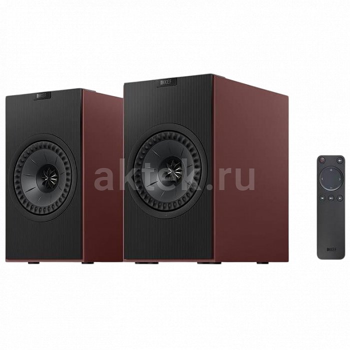KEF CODA W Vintage Burgundy полочная акустика, Bluetooth, 200 Вт