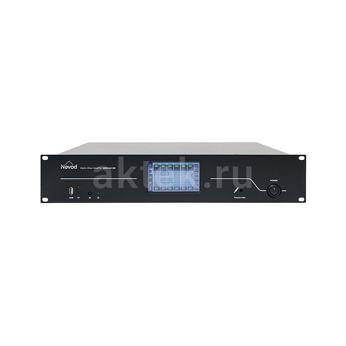 NEVOD NDM-4612М трансляционный усилитель, 4 входа/6 выходов, 6×120 Вт 2