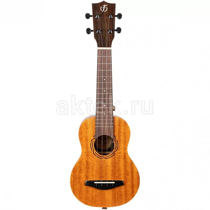 Flight NUS500 укулеле, сопрано, верхняя дека из массива красного дерева