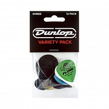 Dunlop PVP118 Variety Shred 12Pack медиаторы, ultex, 12 шт
