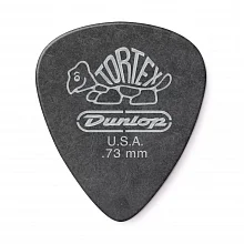 Dunlop 488P073 Tortex Pitch Black Standard медиаторы, 0,73 мм