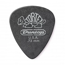 Dunlop 488P073 Tortex Pitch Black Standard медиаторы, 0,73 мм