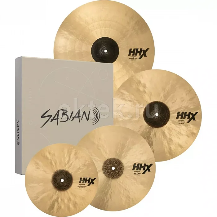 Sabian HHX Complex Promotional Set тарелки Hi-Hat/Crash/Ride 14″/16″/18″/20″ ударной установки