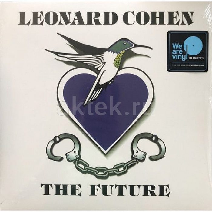 Виниловая пластинка LEONARD COHEN - THE FUTURE 180 GRAM BLACK VINYL 12"