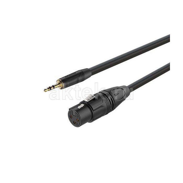 ROXTONE GPTC090/3 аудиокабель XLR–Jack 3,5, 3 м, 2×0,22 мм² 2