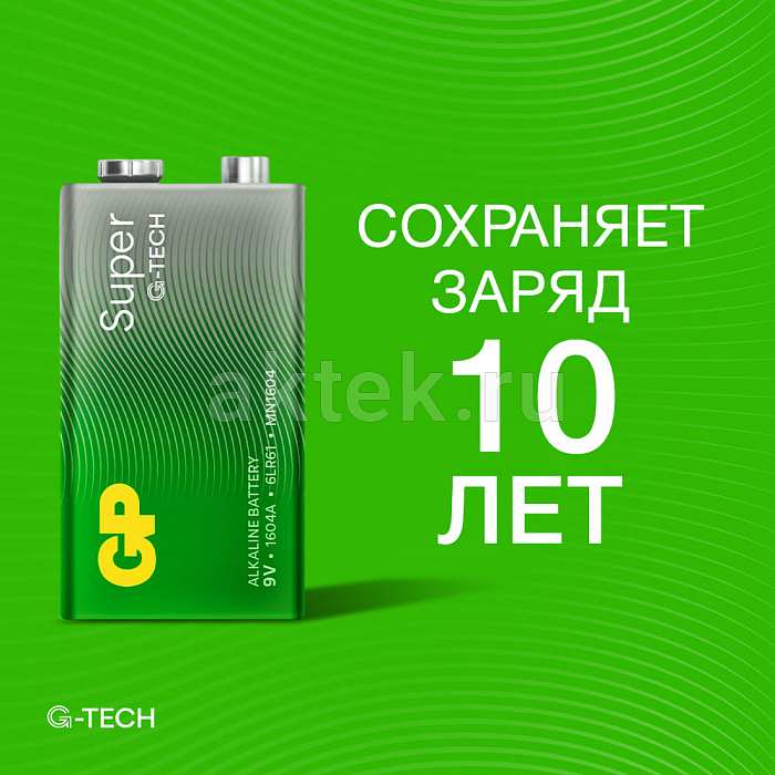 GP Super 6LR61 1 шт. 6