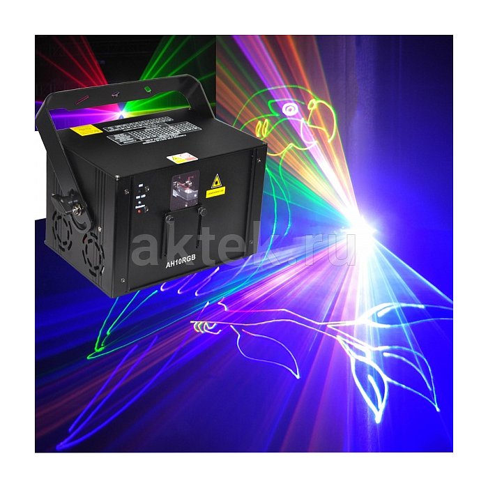 Лазерный проектор LAYU AH10RGB 3