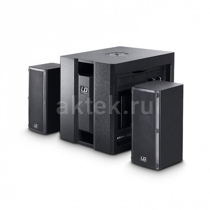 LD Systems DAVE 8 ROADIE White активная PA-система сабвуфер-8″/1400Вт-пик 6