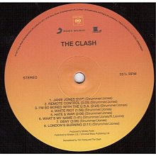 Виниловая пластинка THE CLASH - THE CLASH 180 GRAM BLACK VINYL 12" 3
