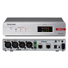 Tascam MM-2D-X Dante-Analogue конвертор с DSP Mixer